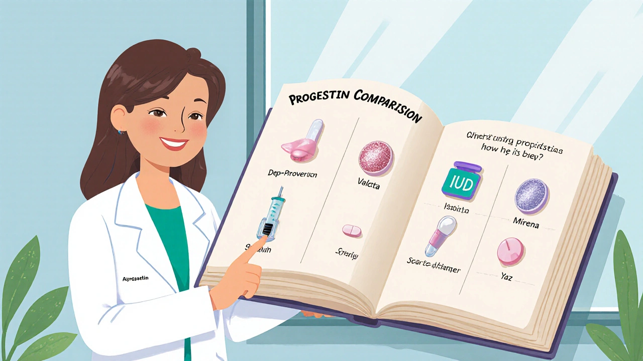 Aygestin (Norethindrone) vs Alternative Progestins: Detailed Comparison
