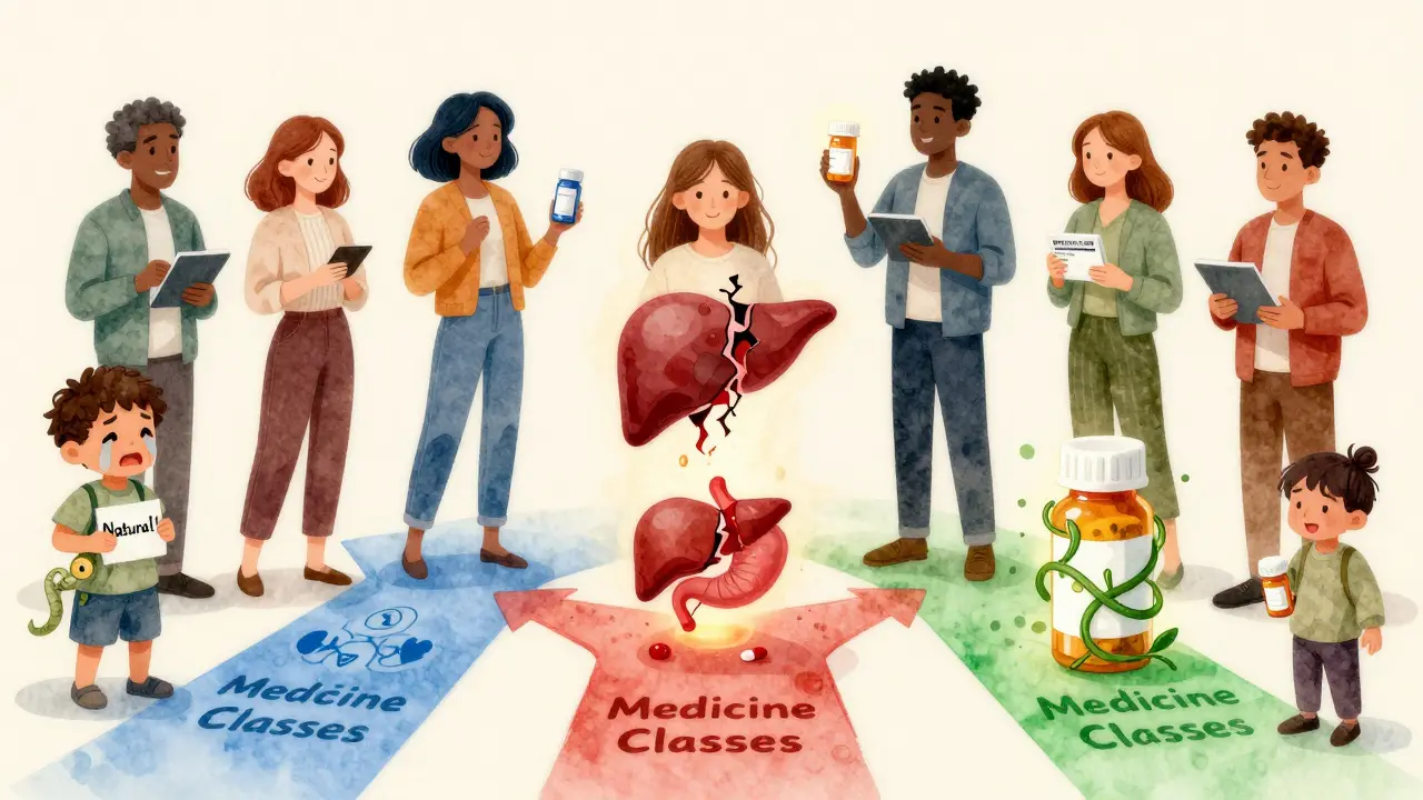 Alternative Medication Classes: Different Drugs, Different Side Effects