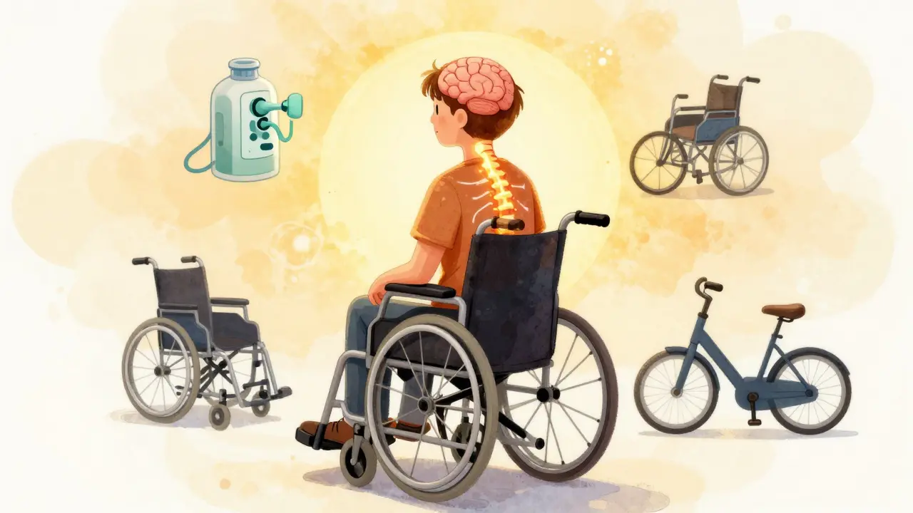 Spinal Cord Injury: Understanding Function Loss, Rehabilitation, and Assistive Devices