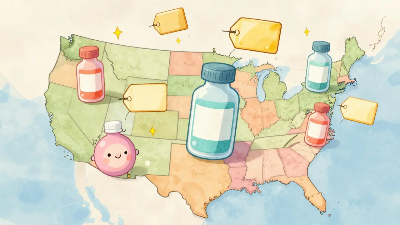 State Variation in Generic Prices: Why Costs Differ by Location